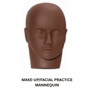 Make-Up Facial Practice Mannequin (Black)
