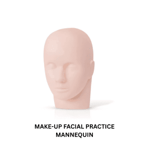Make-Up Facial Practice Mannequin (White)